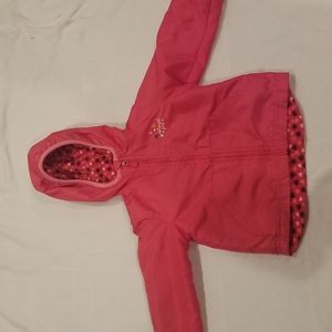 Toddler fleece lined coat